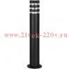 Светильник уличный напольный ЭРА «Адрия» GBF-102-BL-0600 230В Е27 max 30Вт IP54 600х132x90 черный