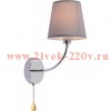 Бра светильник Rivoli Stephanie 2093-401 настенный 1 х Е14 40 Вт классика с выключателем