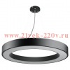 Светильник LED ЭРА Geometria SPO-133-B-40K-045 Ring 45Вт 4000K 3500Лм IP40 600*80 черный подвесной д