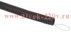 Труба гофрированная d25мм с протяжкой безгалоген. трудногорючая (FRHF) черн. (уп.75м) Эра Б0068908