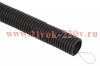 Труба гофрированная d50мм с протяжкой безгалоген. трудногорючая (FRHF) черн. (уп.20м) Эра Б0068911