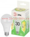 Лампа светодиодная GREEN LINE A65-30W-830-E27 GL 30Вт груша 3000К свет тепл. E27 Эра Б0067143