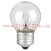 Лампа накаливания P45 40Вт шар прозрачная E27/E27 230В Эра Б0066568