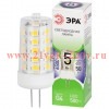 Лампа светодиодная ЭРА GREEN LINE LED G4-JC-5W-865-12V GL 5Вт капсула 12В холодный свет G4