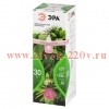 Лампа светодиодная GREEN LINE ФИТО-30W-PL-E27-GR 30Вт E27 для растений 3-х лепестковая красн./син. с
