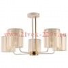 Люстра Rivoli Evonne 2088-305 5 х Е14 40 Вт классика