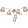 Люстра Rivoli Constance 3155-306 6 х Е27 60 Вт модерн