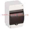 Корпус навесной SIMPLE КМПн 1/4 IP30 пластик.; прозр. крышка; бел. Эра Б0069239
