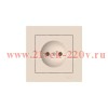 Розетка AtlasDesign 16А без заземл. быстрозажим. клем. в сборе беж. SE ATN000240S