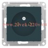 Розетка без заземления SE AtlasDesign 16А, изумруд [уп 5 шт] ATN000841