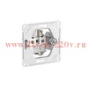 Розетка AtlasDesign 16А с заземл. со шторками быстрозажим. клем. в сборе карбон SE ATN001044S