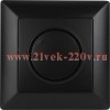 Светорегулятор Intro Solo 4-401-05 поворотный, 600Вт 230В, IP20, СУ, антрацит