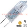 Лампа галогенная капсульная Foton HC CL 100W 24V GY6.35 прозрачная 615886