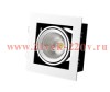 FL-LED Grille-111-1 30W 3000K Белый 185*185*150мм 30Вт 3000Лм (светильник карданный светодиодный)