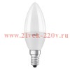 Лампа светодиодная OSRAM LED Antibacterial LCCLB40 5,5W/865 (50W) 230V FR E14 470Lm 100x37mm