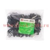 Скоба пластиковая СНК 16 черн. (уп.100шт) Fortisflex 103932