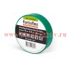 Изолента ПВХ 19х0.15x20 зеленая (Fortisflex)