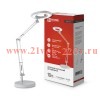 Светильник настольный светодиодный ССО 17Б 10Вт 6500К 700лм с оптическим фильтром с адаптером бел. I