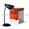 Светильник настольный светодиодный ССО 19Ч 8Вт 3000-6500К 480лм сенсор-диммер с адаптером черн. IN H