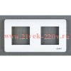 Рамка 2-м CHINT 715404