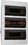 Щит встраиваемый GENERICA ЩРВ-П-36 36м прозрачная дверь IP41 IEK