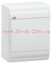 Бокс ИЭК PRIME ЩРН-П-4 модуля навесной пластик IP41 белая дверь MKP82-N-04-WD-41-20