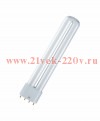 Лампа ультрафиолетовая в ловушки для насекомых DULUX L BLUE UVA 24W/78 2G11 315-400nm полимеризация