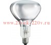 Лампа инфракрасная FL-IR R125 375W CLEAR E27 230V прозрачное стекло (инфракрасная лампа)