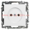 Розетка Intro Accent 6-201-01 2Р 16А-250В, IP20, СУ, AL/CU, белый