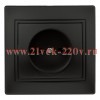 Розетка Intro Plano 1-201-05 без заземления 2P, 16А-250В, IP20, СУ, антрацит
