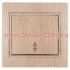 Переключатель Intro Plano 1-103-11 одноклавишный 10А-250В, IP20, СУ, сосна