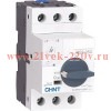 Пускатель NS2-25X 0.25-0.4А с поворотн. ручкой (R) CHINT 495178