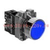 Кнопка управления NP2-BA61 без подсветки 1НО IP40 (R) син. CHINT 573892