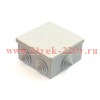 Коробка распаячная для наружного монтажа, 6 гермовводов, 85х85х40мм, IP44