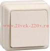ВС20-1-0-ОКм Выключатель 1кл 10А откр.уст. ОКТАВА (кремовый)