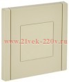 Заглушка с суппортом ИЭК FORTE&PIANO FP441 ваниль FP-PL10-K10