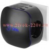 Разветвитель 3-м SP-3e-3USBAC-B + 3 USB A+C с заземл. со шторками 16А чер. Эра Б0069082