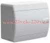 Щит накладной ИЭК UNION Compact ЩРН-П-6 6м белая дверь IP41 UIC-KP13-N-06-41-K01