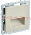 Подсветка ИЭК BRITE LED встраиваемая бежевый (ПЛ20-БрКр) BR-FL20-K10