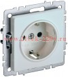 Розетка ИЭК BRITE 2P+E Schuko со шторками 16А жемчуг (РС14-1-0-БрЖ) BR-R14-16-K36
