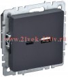 Зарядка ИЭК BRITE USB A+С 3,1А графит (РЮ11-1-БрГ) BR-U22-018-K53