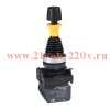 Джойстик OptiSignal D22 C5-J4FB-240 пластик. 4 положения 4НО с фиксацией с блокировкой КЭАЗ 380113