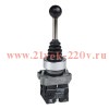 Джойстик OptiSignal D22 C4-J2F-220 метал. 2 положения 2НО с фиксацией КЭАЗ 380092