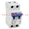 Выключатель автоматический модульный 2п B 5А OptiDin BM63-2B5-УХЛ3-АЭС КЭАЗ 412992