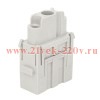 Розетка OptiLink HDC-HM-3-40-FC-(1.5-10) 500В КЭАЗ 352201