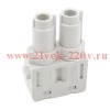 Розетка OptiLink HDC-HM-2.1-70-F-(6-16) 1000В КЭАЗ 352205