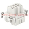 Розетка OptiLink HDC-HE-6-16-FS-(0.14-2.5) 500В КЭАЗ 352249