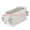 Вилка OptiLink HDC-HE-16-16-MS-(0.14-2.5) 500В КЭАЗ 352260