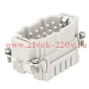 Вилка OptiLink HDC-HE-10-16-MS-(0.14-2.5) 500В КЭАЗ 352254