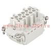 Розетка OptiLink HDC-HE-10-16-FQ-(0.14-2.5) 500В КЭАЗ 352257